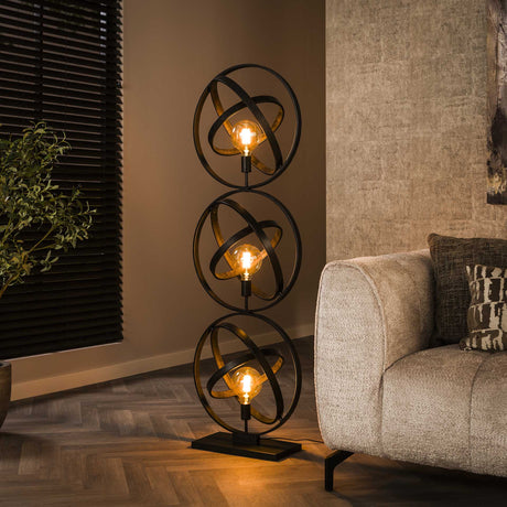 Floor lamps - Floor lamp Galaxy 3 - light black metal - Dimehouse