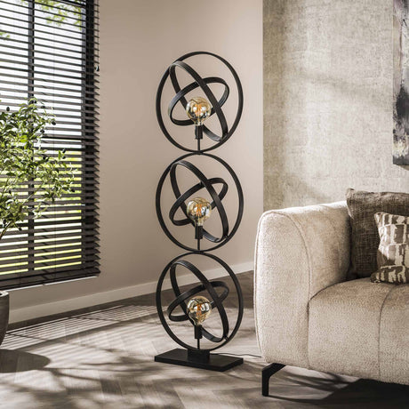Floor lamps - Floor lamp Galaxy 3 - light black metal - Dimehouse