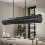 Hanging lamps - Hanging lamp Knox 7 - light XL mesh black - Dimehouse