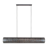 Hanging lamps - Hanging lamp Knox 7 - light XL mesh black - Dimehouse