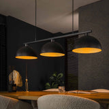Hanging lamps - Hanging lamp Melo 3 - light metal black - Dimehouse