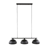 Hanging lamps - Hanging lamp Melo 3 - light metal black - Dimehouse