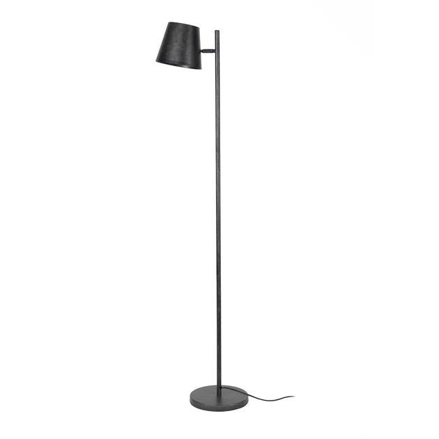 Floor lamp Sienna DH Interior Charcoal LxWxH 61x32x25 Metal White photo front view