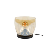Floor lamps - Floor lamp Dain UP L Amber-colored glass - Dimehouse