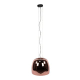 Hanging lamps - Hanging lamp Dain 1 - light XL copper-colored glass - Dimehouse