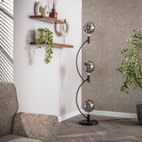 Floor lamps - Niro floor lamp 3 - lights Black - Dimehouse