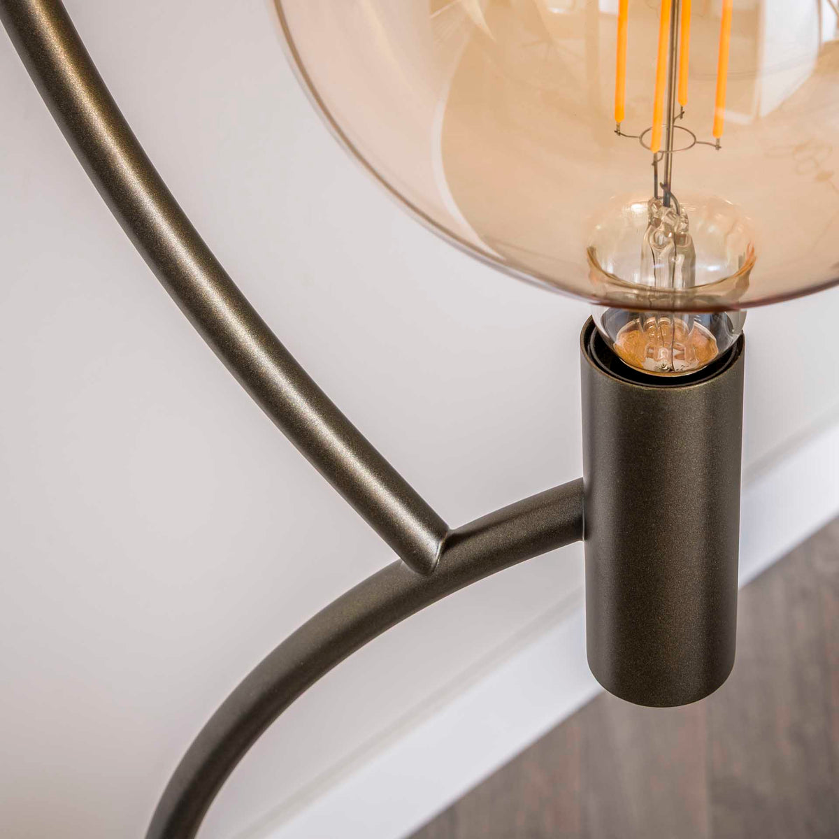 Floor lamps - Niro Floor Lamp 3 - light Sienna brown - Dimehouse