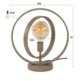 Table lamps - Modern Table Lamp Beige Otan 1 - light - Dimehouse