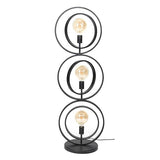 Floor lamp Otan DH Interior Charcoal LxWxH 128x45x36 Metal White photo front view