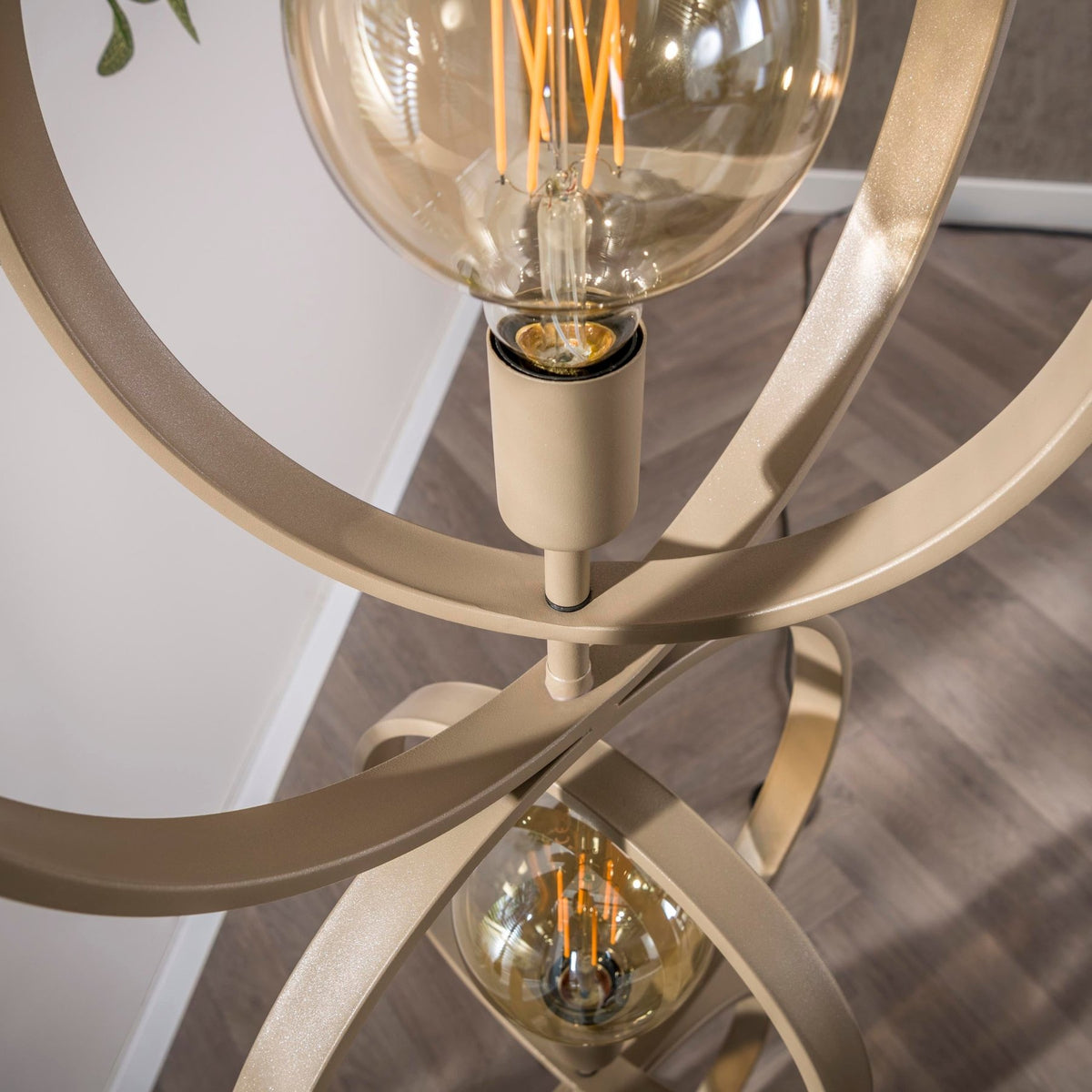 Floor lamps - Modern Floor Lamp Beige Otan 3 - lights - Dimehouse