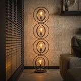 Floor lamps - Industrial floor lamp Otan metal 4 - lights - Dimehouse