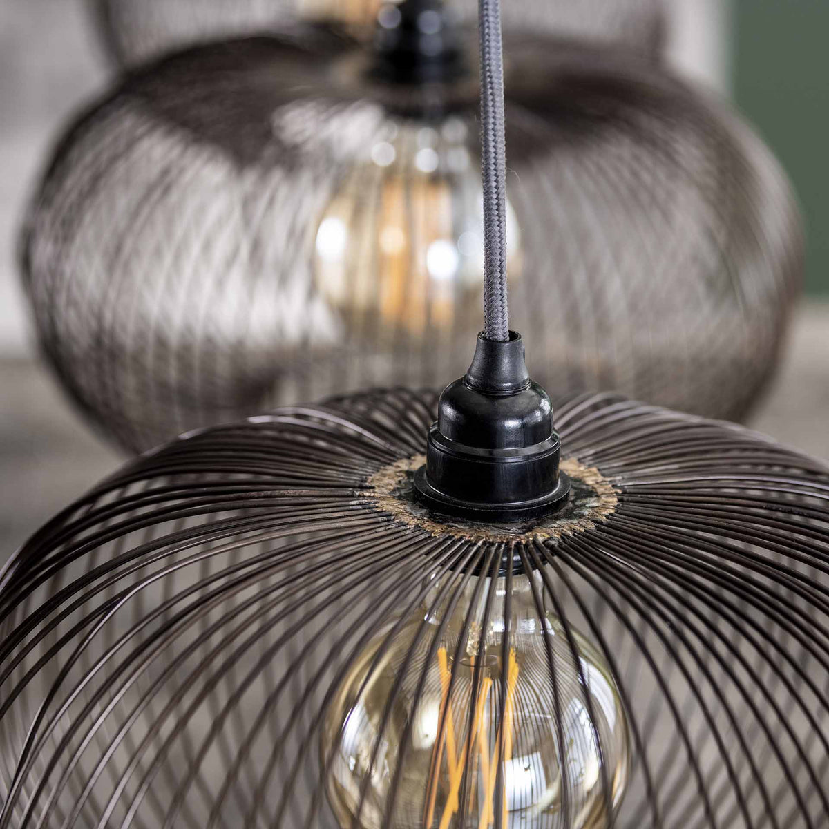Hanging lamps - Industrial Hanging Lamp Jill 4 - lights - Dimehouse