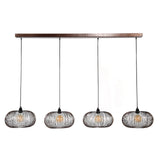 Hanging lamps - Industrial Hanging Lamp Jill 4 - lights - Dimehouse