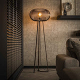 Floor lamps - Floor lamp Jill 3 - copper leg Ø55 cm - Dimehouse