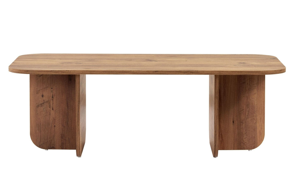 Akira coffee table in Atlantic Pine 120 cm Melamine-coated wood
