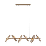 Hanging lamps - Hanging lamp 6 - light beige metal round Otan - Dimehouse