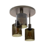 Ceiling lamps - Industrial ceiling lamp Aureo 3 - light Brown - Dimehouse