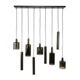 Hanging lamps - Modern Hanging Lamp Aureo 9 - light Sienna brown - Dimehouse