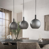 Hanging lamps - Hanging lamp 3 - light sandblasted glass Voss - Dimehouse