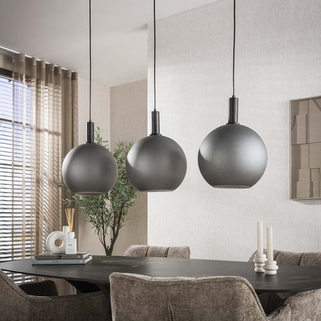 Hanging lamps - Hanging lamp 3 - light sandblasted glass Voss - Dimehouse