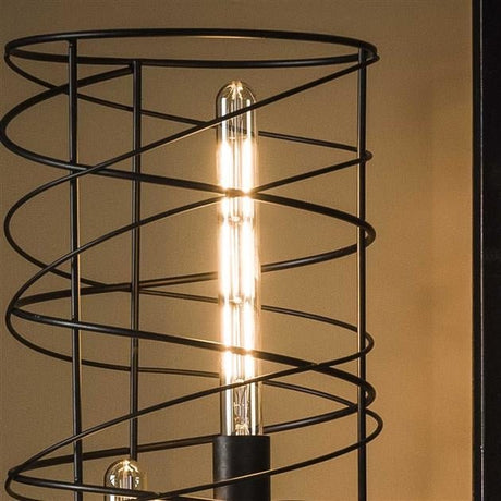 Light source LED filament tube 30 cm DH Interior Amber color glass LxWxH 33x4x4 Amber color glass Atmospheric photo diagonal front view