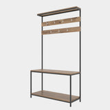 Coat Racks - Wardrobe Furniture Coat Rack Natural Green - Dimehouse