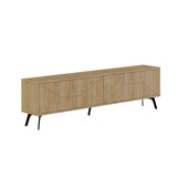 TV Furniture - TV Furniture Dune Oak Melamine 180x50x29.6 cm - Dimehouse