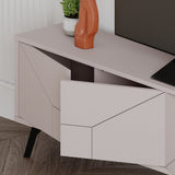 TV Furniture - TV Furniture Dune Mocha Melamine 180x50x29.6 cm - Dimehouse
