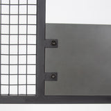 Coat Racks - Wardrobe Furniture Coat Rack Anthracite Melamine Novad - With Shelves - Dimehouse