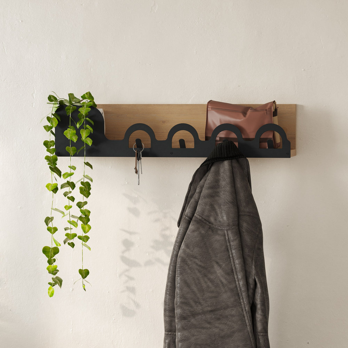 Coat racks - Coat rack Metal Liara - 63 cm - Dimehouse