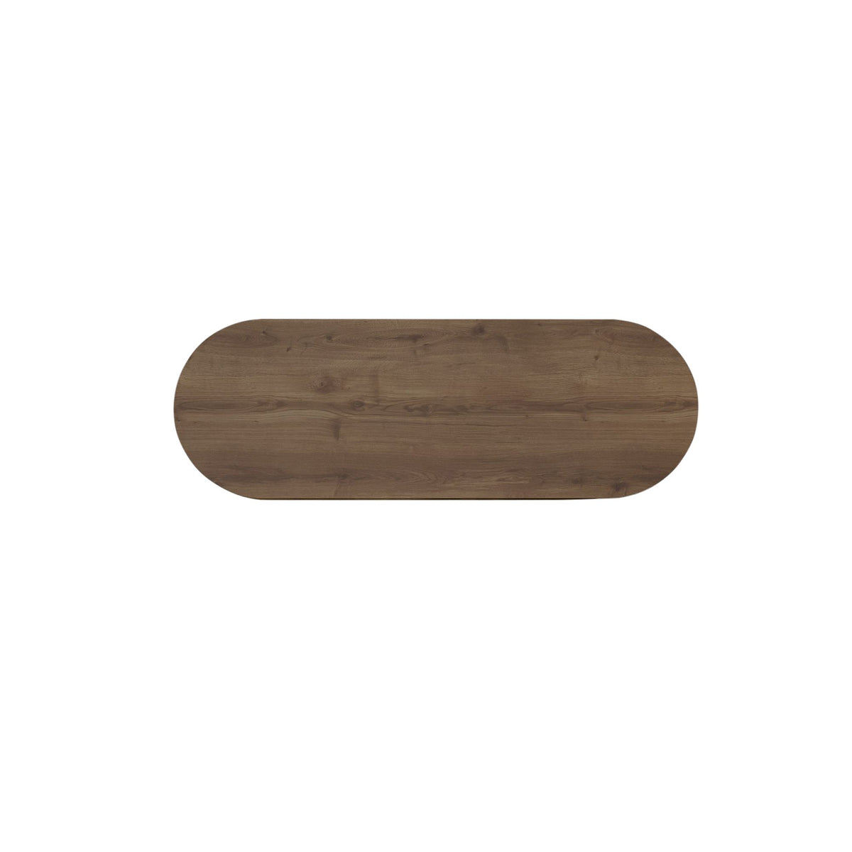 Coat racks - Coat rack Oval 6 - Angled - Hitit - 84x29 cm - With compartment - Dimehouse