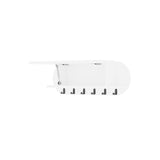 Coat racks - Coat rack White - Melamine - With compartment - Dimehouse