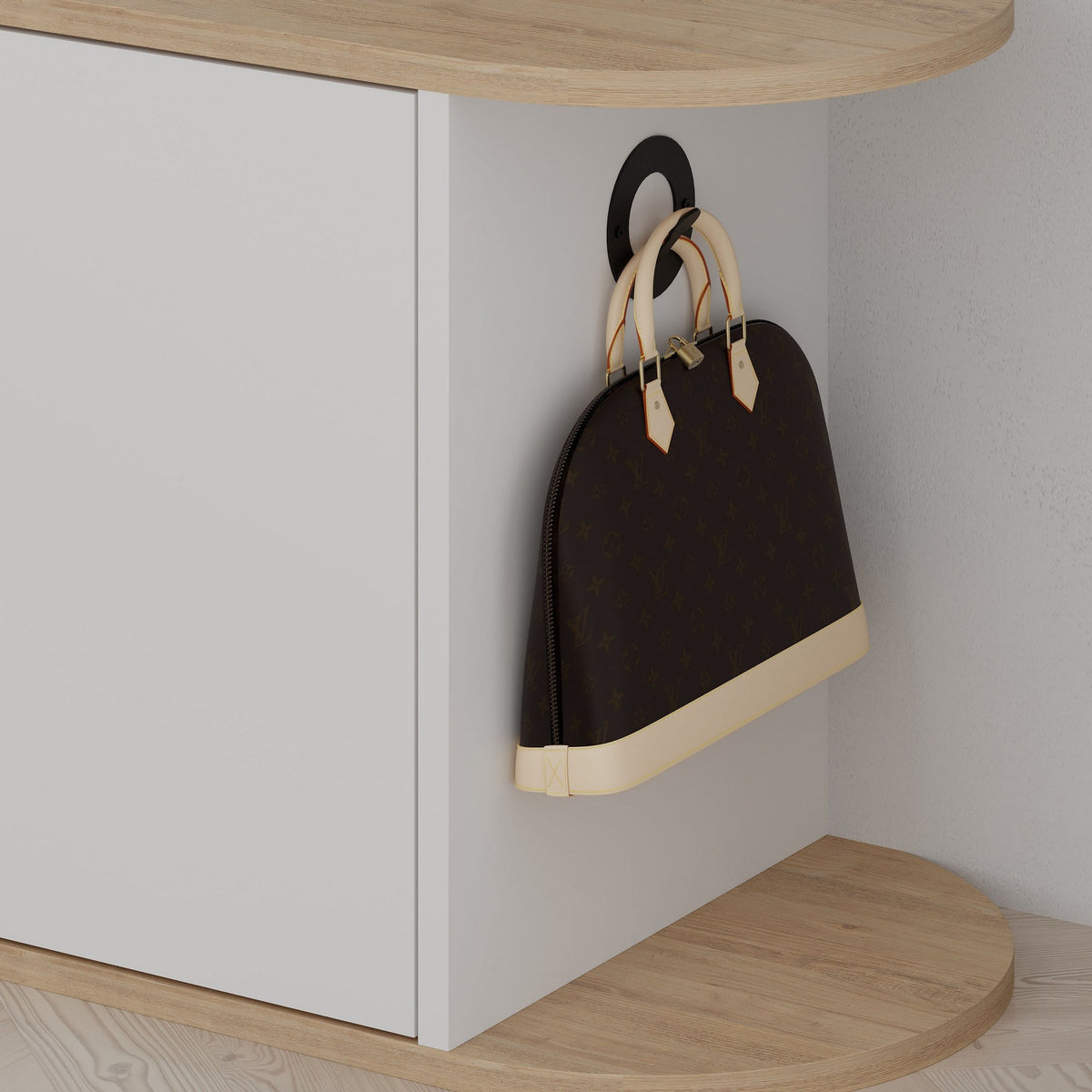 Shoe cabinets - Shoe cabinet Nova Shoe Bench Oak White Melamine 104x50x37 cm - Dimehouse