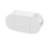 Shoe cabinets - Shoe cabinet Pozy Shoe Bench White Melamine 110x50x40.4 cm - Dimehouse