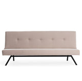 Sofa beds - Sofa bed Zoly Cream Fabric 3 - Seater - 180 cm - Without armrests - Zoly - Dimehouse