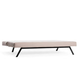 Sofa beds - Sofa bed Zoly Cream Fabric 3 - Seater - 180 cm - Without armrests - Zoly - Dimehouse