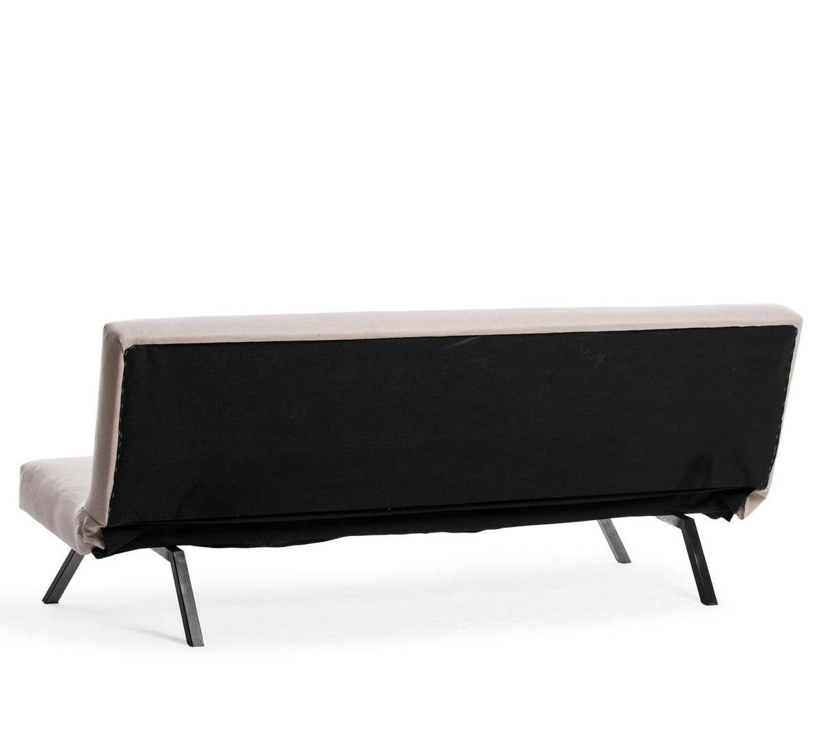 Sofa beds - Sofa bed Zoly Cream Fabric 3 - Seater - 180 cm - Without armrests - Zoly - Dimehouse