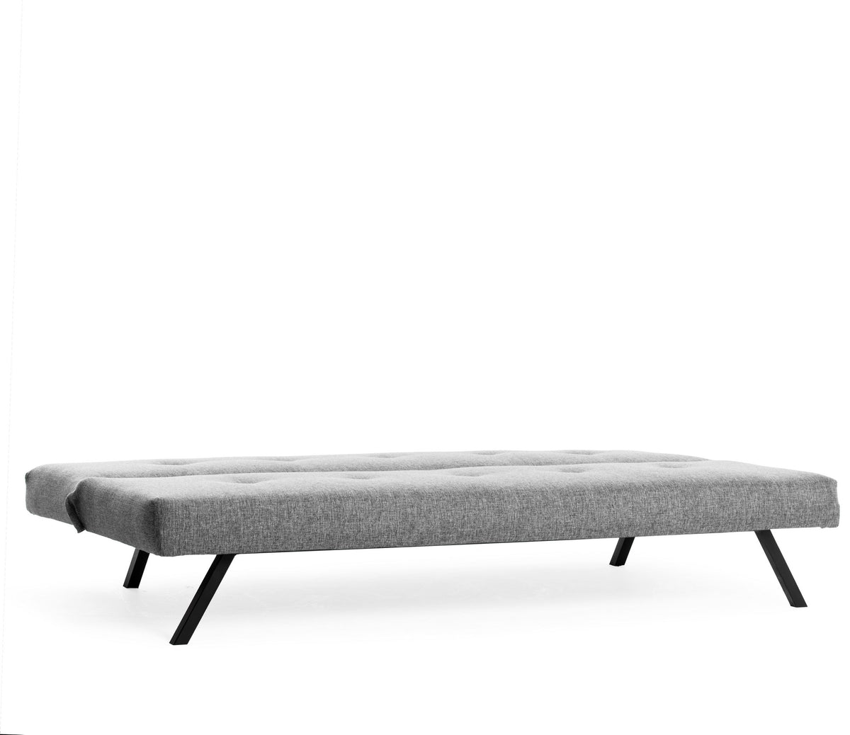 Sofa beds - Sofa bed Light gray Fabric 3 - Seater - 180 cm - Without armrests - Zoly - Dimehouse
