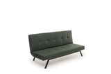 Sofa beds - Sofa bed Green Fabric 3 - Seater - 180 cm - Without armrests - Zoly - Dimehouse