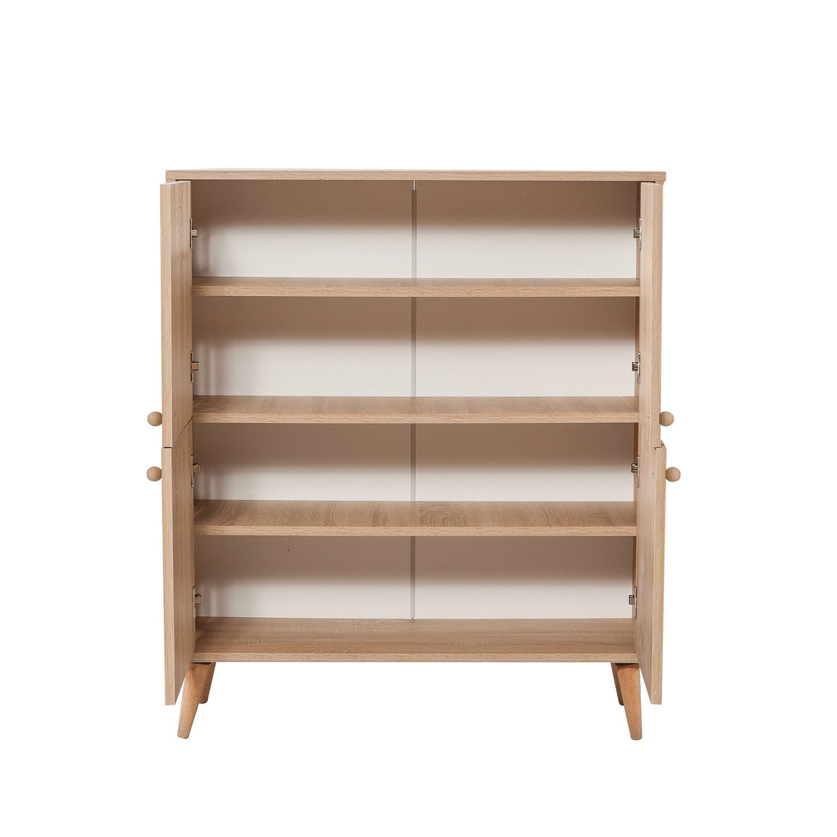 Wall cabinets - Wall cabinet Multilux Sonoma Oak Melamine 95x111x36 cm - Dimehouse