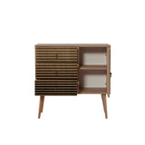 Chests of drawers - Chest of drawers Verybox Sonoma Oak Melamine 90x90x40 cm - Dimehouse