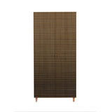 Wardrobes - Wardrobe Stil Sonoma Oak Melamine 90x192x52 cm - Dimehouse
