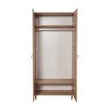 Wardrobes - Wardrobe Stil Sonoma Oak Melamine 90x192x52 cm - Dimehouse