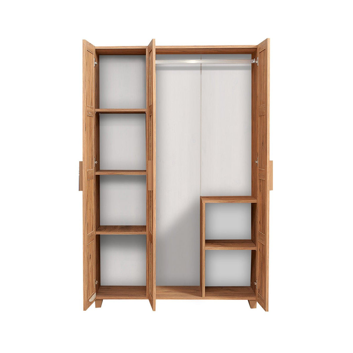 Wardrobe Hedera Atlantic Pine Melamine 120x189x48 cm