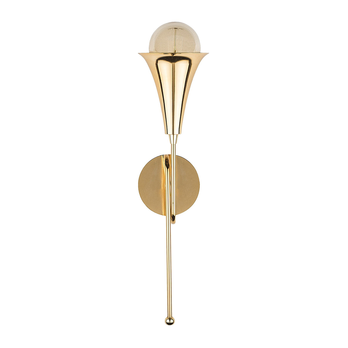 Wall lamps - Wall lamp Gold Metal Havoc - Dimehouse