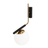 Wall lamps - Wall lamp Black Glass Crux - Dimehouse