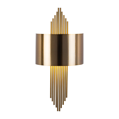 Wall lamps - Wall lamp 1 - light Bronze Gold Metal Andes - Dimehouse