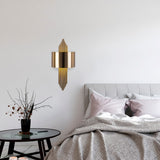 Wall lamps - Wall lamp 1 - light Bronze Gold Metal Andes - Dimehouse
