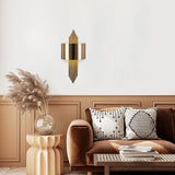 Wall lamps - Wall lamp 1 - light Bronze Gold Metal Andes - Dimehouse