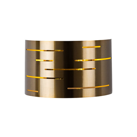Wall lamps - Wall lamp 1 - light Bronze-colored Metal Mesa - Dimehouse